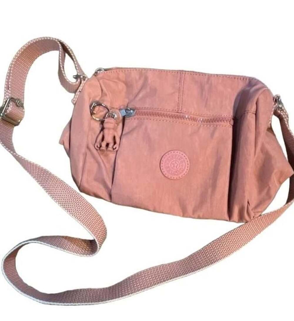 Kipling Abanu Medium Crossbody Bag Pink